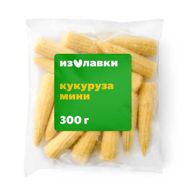 Кукуруза мини «Из лавки» быстрозамороженная