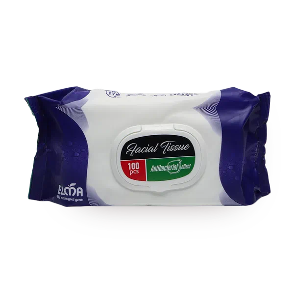Влажные салфетки Antibacterial Elma