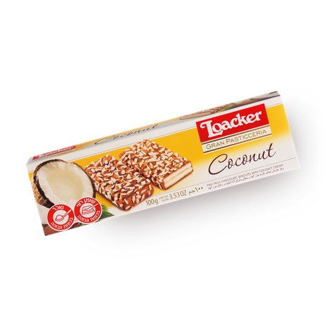 Loacker Grand Patisserie Coconut wafers