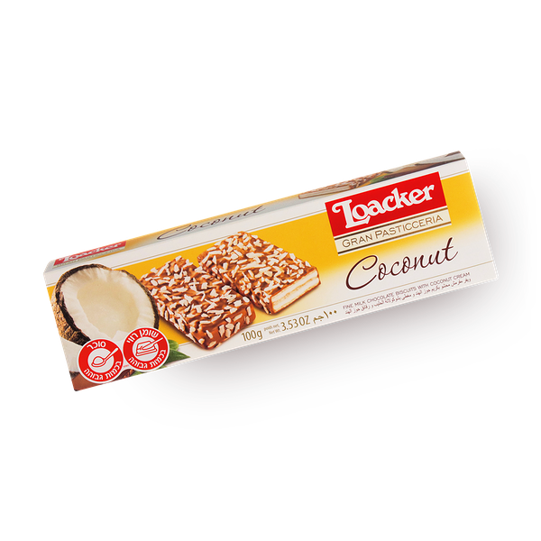 Loacker Grand Patisserie Coconut wafers