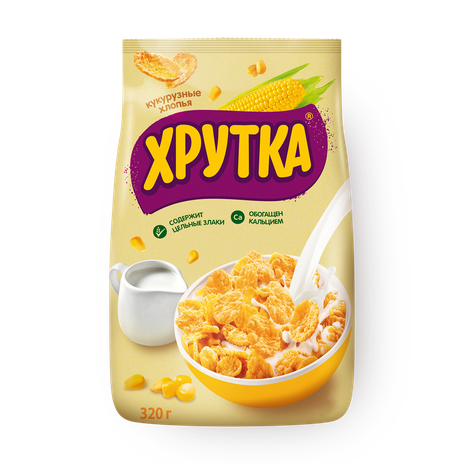 Хлопья кукурузные «Хрутка»