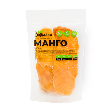 Манго сушёное Biorganic