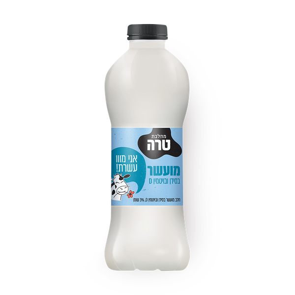 חלב טרה מועשר בסידן וויטמין די 3%