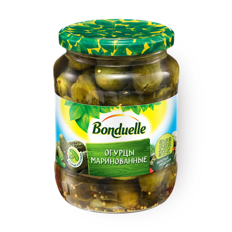 Огурцы маринованные Bonduelle Expert