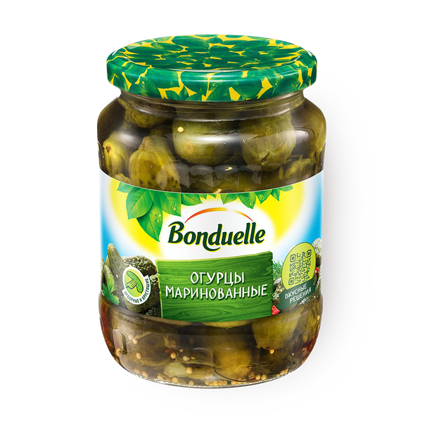 Огурцы маринованные Bonduelle Expert