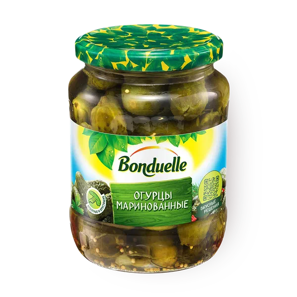Огурцы маринованные Bonduelle Expert