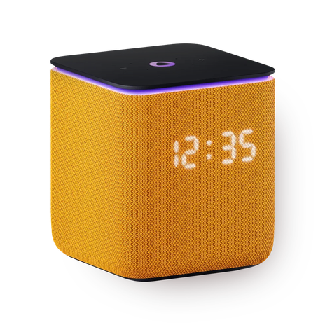 Умная колонка Яндекс Станция Миди с Алисой оранжевая с Zigbee 24Вт