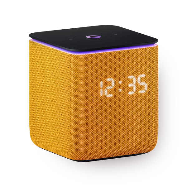 Умная колонка Яндекс Станция Миди с Алисой оранжевая с Zigbee 24Вт