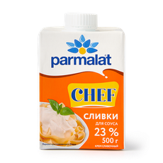 Сливки для соуса 23% Parmalat Chef ультрапастеризованные, 500 мл ...