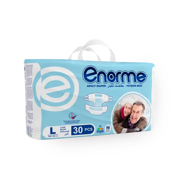 Подгузники Lalaku Enorme для взрослых размер L 100-150 см