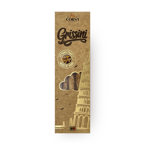 Гриссини Corni со вкусом 4 сыра