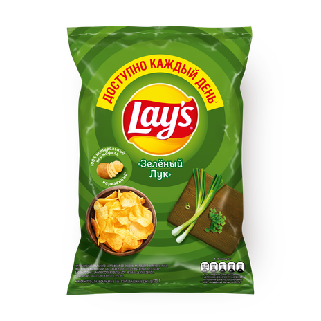 Чипсы Lay's зелёный лук