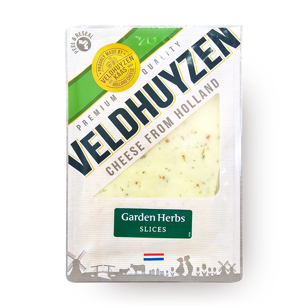 Veldhuyzen Garden Herbs Cheese  Slices