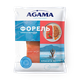Форель слабосолёная филе-кусок Agama с кожей замороженный