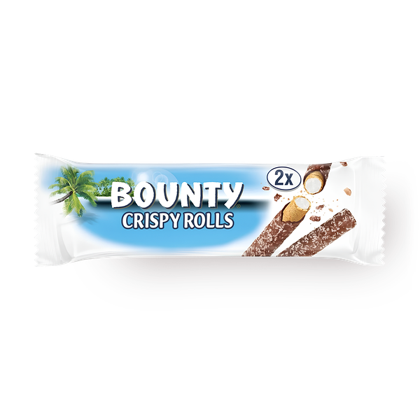 Вафли Crispy Rolls Bounty в шоколаде