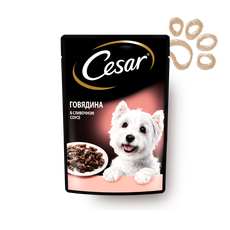 Корм для собак Cesar говяди­на