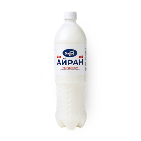 Айран 1% «Доброе деревенское утро» газированный