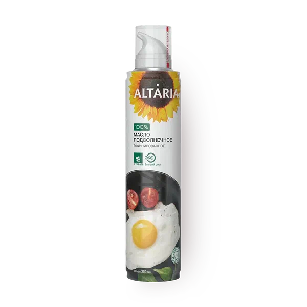 Масло подсолнечное Altaria рафинированное
