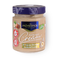 Movenpick milk spread with hazelnuts
