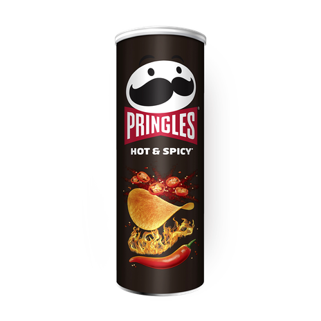Чипсы Pringles с острым и пряным вкусом