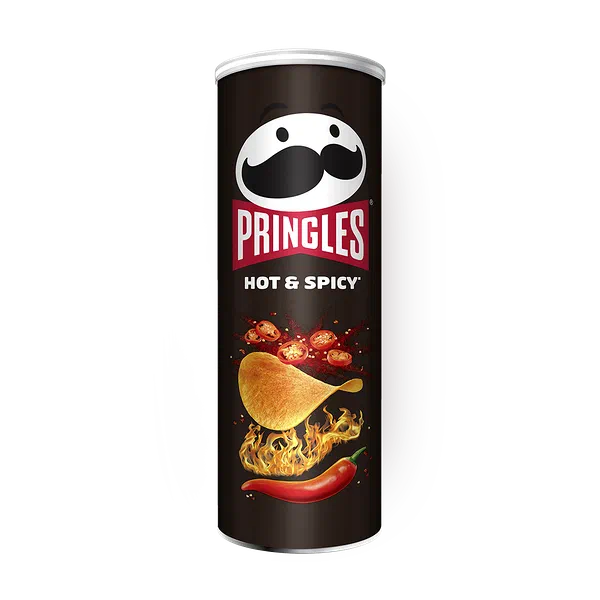 Чипсы Pringles с острым и пряным вкусом