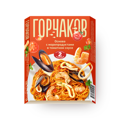 Основа с морепродуктами «Горчаков» в томатном соусе