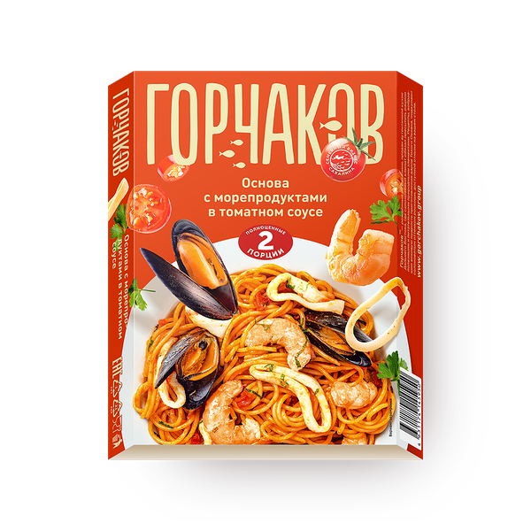 Основа с морепродуктами «Горчаков» в томатном соусе