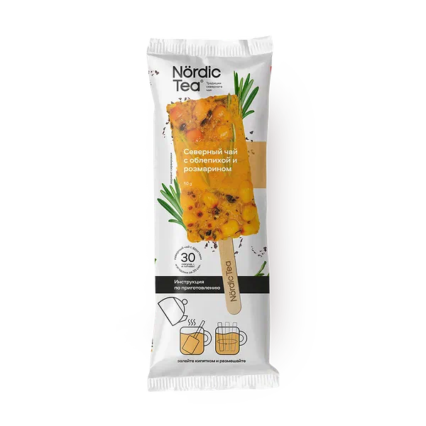 Северный чай Nordic Tea с облепихой и розмарином замороженный