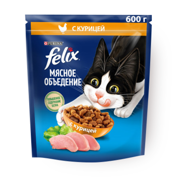 Корм для кошек Felix с курицей