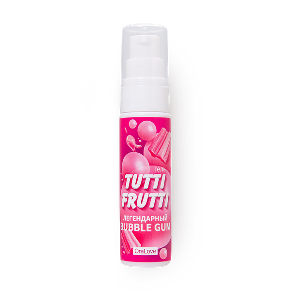 Гель интимный на водной основе Tutti-Frutti Bubble Gum