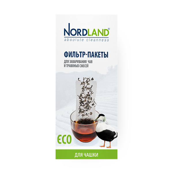 Фильтр-пакеты для чая Nordland для чашки