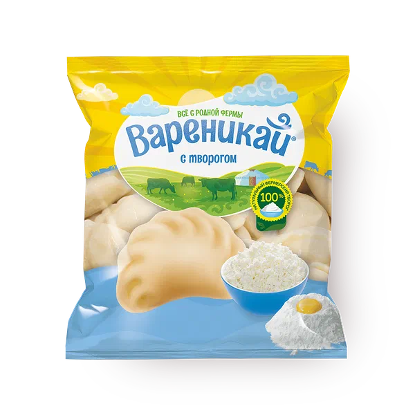 Вареники с творогом «Шин-лайн»