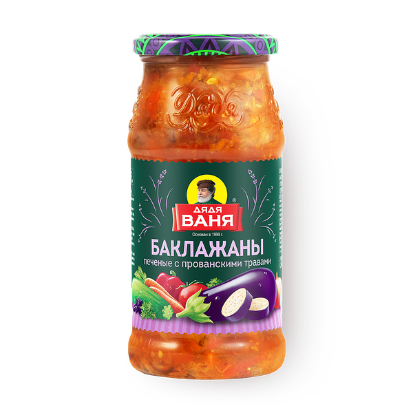 Баклажаны печёные «Дядя Ваня» с прованскими травами
