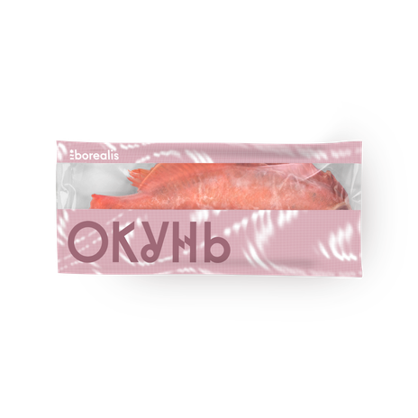 Окунь морской Borealis потрошеный без головы свежемороженый