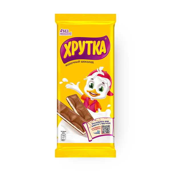 Шоколад молочный «Хрутка»