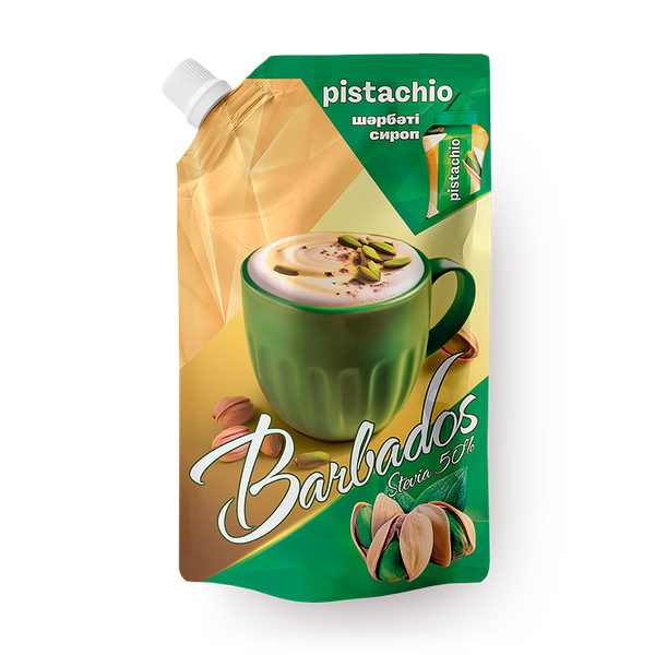 Сироп Barbados фисташка