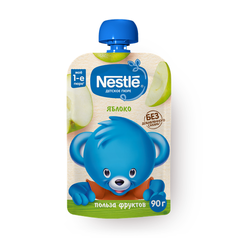 Пюре Nestle яблоко с 5 месяцев