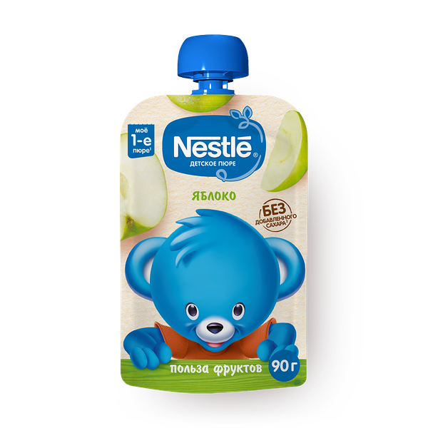 Пюре Nestle яблоко с 5 месяцев
