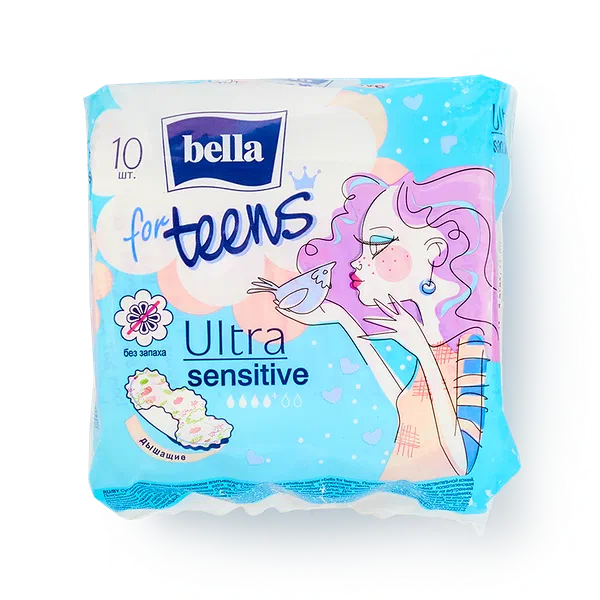 Прокладки гигиенические Bella for teens Ultra Sensitive супертонкие
