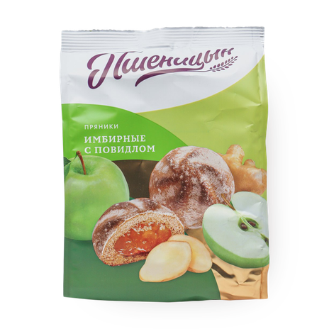 Пряники имбирные с повидлом «Пшеницын»
