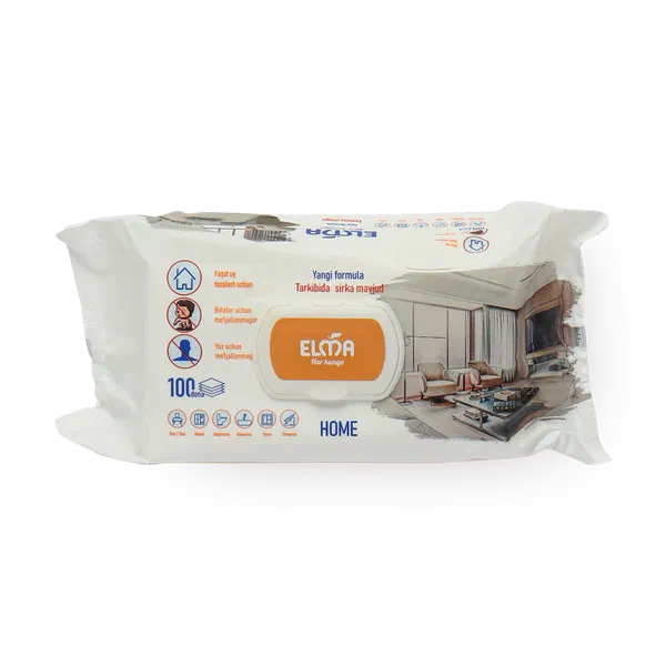 Влажные салфетки Elma Уксусный