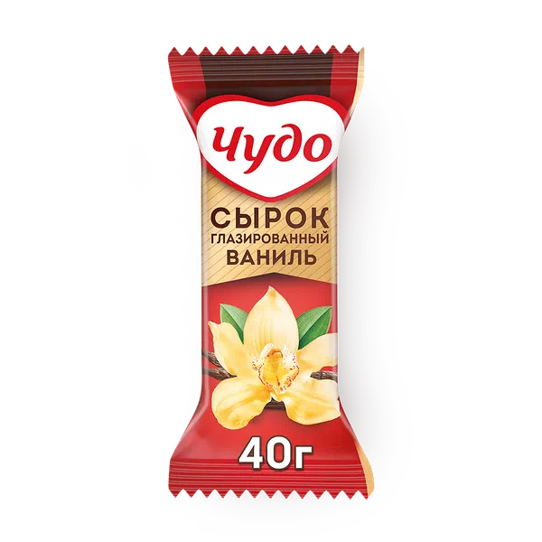 Сырок глазированный «Чудо» ваниль 25,6%