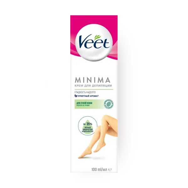 Крем для депиляции Veet Minima для сухой кожи