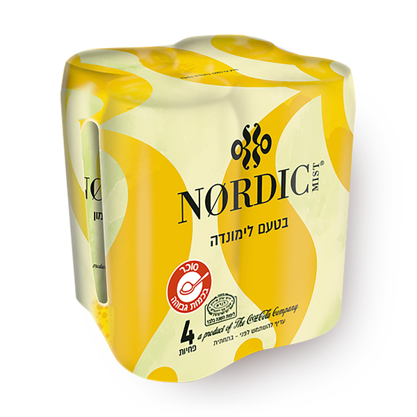 Nordic lemonade flavored sparkling drink