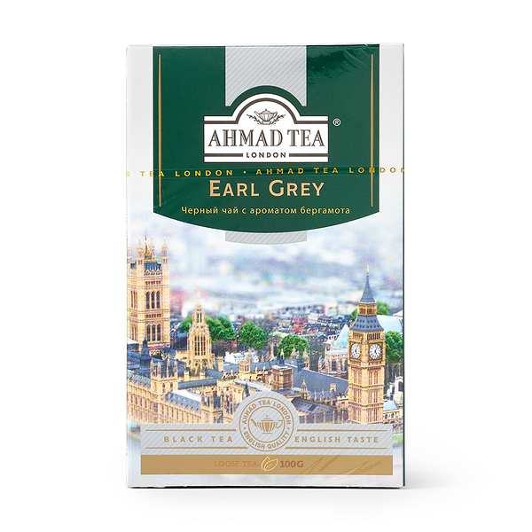 Чай чёрный Earl Grey Ahmad Tea берга­мот