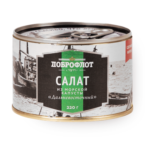 Салат из морской капусты Дальневосточный «Доброфлот»