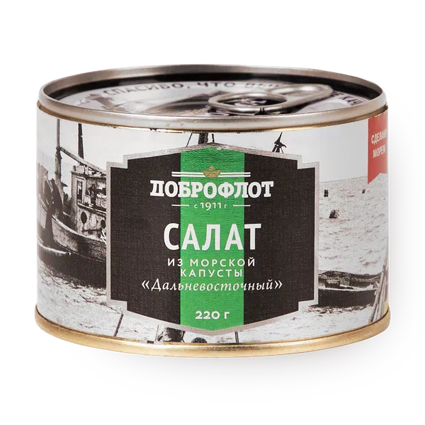 Салат из морской капусты Дальневосточный «Доброфлот»