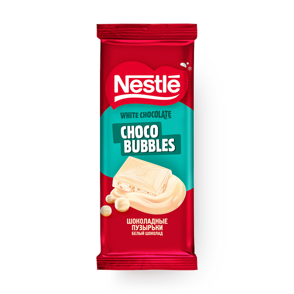Шоколад белый Nestle пористый