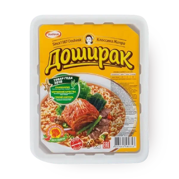 Лапша «Доширак» вкус кимчи