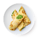 Омлет с сыром и шпинатом Creative Kitchen